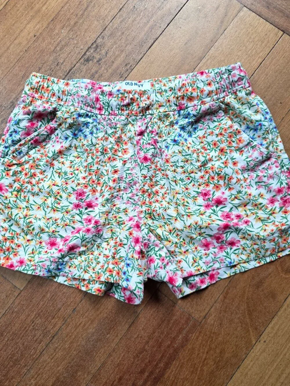 Old Navy Girls Floral Summer Shorts Size XL (14-16)